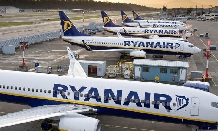 Ryanair: Με το 40% των προγραμματισμένων της πτήσεων από την 1η Ιουλίου