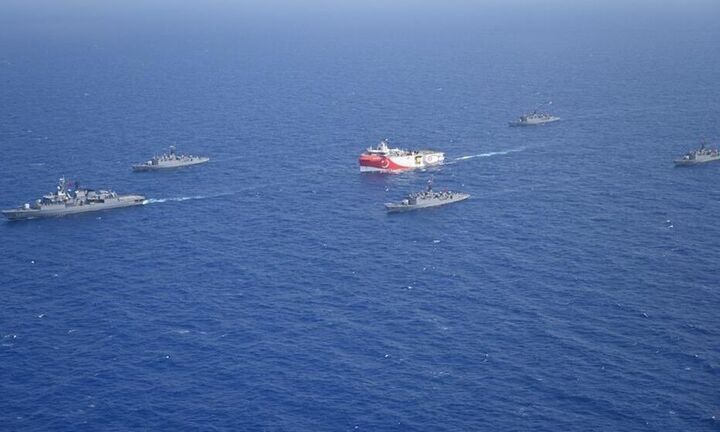 Νέα τουρκική Navtex για έρευνες μέχρι την 1η Σεπτεμβρίου
