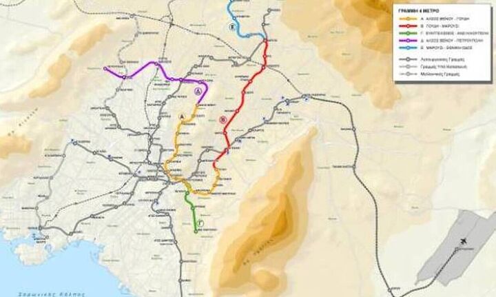Δεκτή η προσφορά των Άβαξ, Ghella και Alstom για την γραμμή 4 του μετρό - Οι νέοι σταθμοί