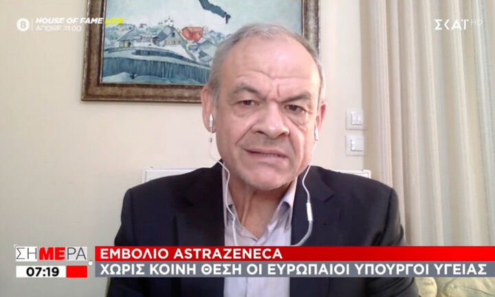 Μανωλόπουλος για εμβόλιο AstraZeneca: Ξεκάθαρο μήνυμα ΕΜΑ - Μονόδρομος τα ηλικιακά όρια