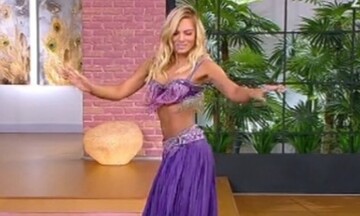Ιωάννα Μαλέσκου: Ο χορός της κοιλιάς που... αναστάτωσε τους τηλεθεατές! (video)