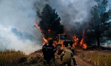 Νέα αναζωπύρωση της πυρκαγιάς στα Μέγαρα - Εκκενώνεται ο οικισμός Παπαγιαννέικα