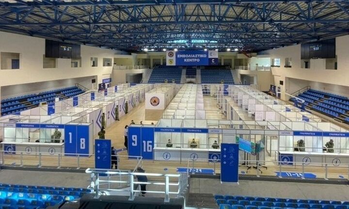 Σε λειτουργία από σήμερα το mega εμβολιαστικό κέντρο στη Ρόδο