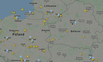 Ερήμωσε ο ουρανός της Λευκορωσίας μετά τις κυρώσεις