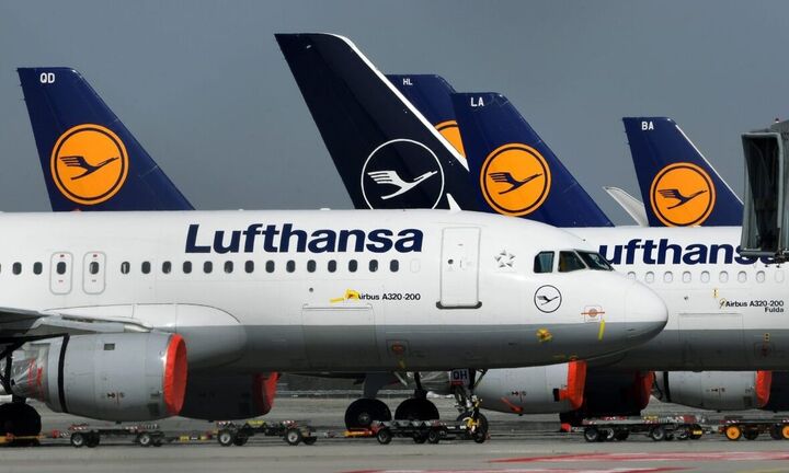 Lufthansa: Αύξηση των κρατήσεων για Ελλάδα και Ισπανία