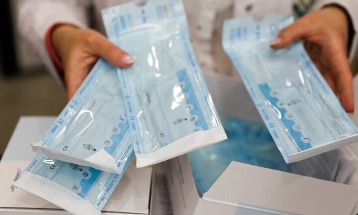 Διάθεση self test έως και το Σάββατο 10/07 από τα φαρμακεία