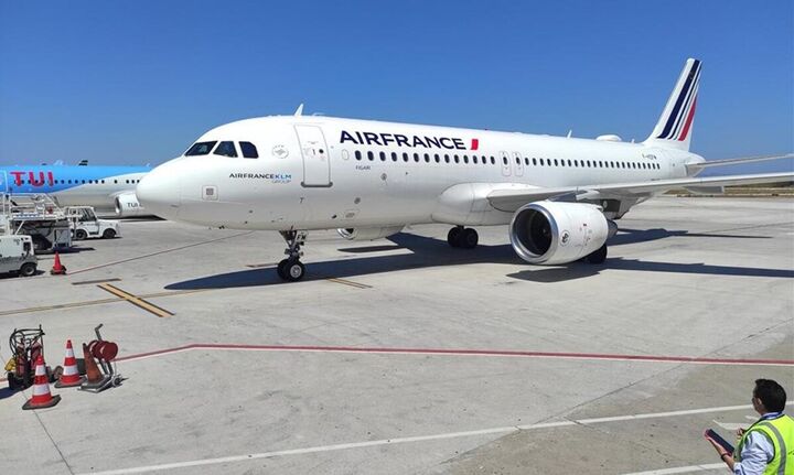 Ρόδος: Πτήση της Air France στο αεροδρόμιο "Διαγόρας" , για πρώτη φορά