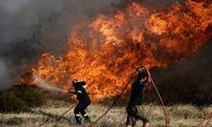 Σε εξέλιξη μεγάλη πυρκαγιά στη Χίο - Εκκενώθηκαν οικισμοί - Ενισχύονται οι δυνάμεις πυρόσβεσης
