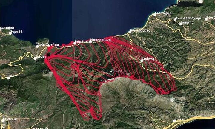 Αυξημένη 300% η καμένη έκταση και 160% ο αριθμός των δασικών πυρκαγιών στην Ελλάδα μέχρι σήμερα
