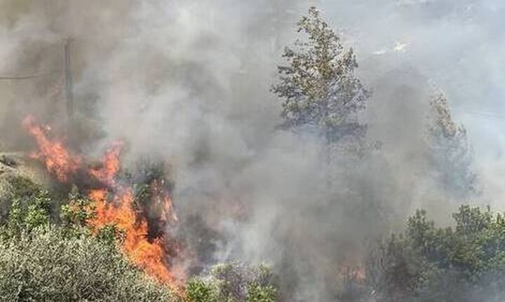 Τώρα: Φωτιά στο Καλέντζι Κορινθίας