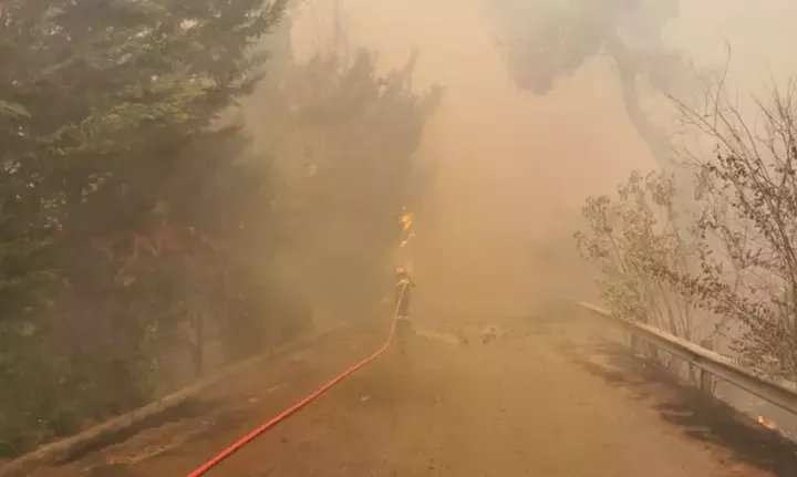 Εκτός ελέγχου η πυρκαγιά στη Σταμάτα Αττικής - Εκκενώνεται οικισμός - Μήνυμα από το 112