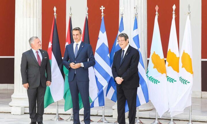 Κοινή δήλωση Ελλάδας-Ιορδανίας-Κύπρου για μια δίκαιη, συνολική και βιώσιμη επίλυση του Κυπριακού