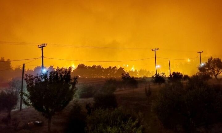 Δύσκολη η κατάσταση σε βόρεια Εύβοια και Ολυμπία - Φτάνει βοήθεια από Σουηδία και Γαλλία