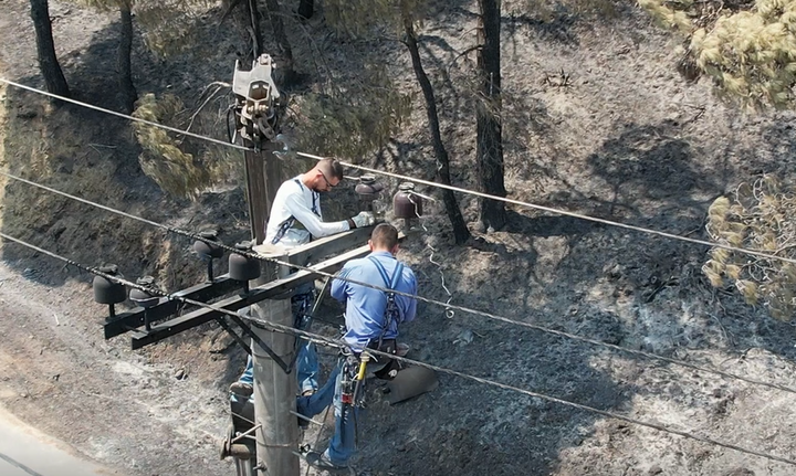  ΔΕΔΔΗΕ: 690 άτομα για την αποκατάσταση των ζημιών στο Δίκτυο Ηλεκτρικής Ενέργειας στην Αττική