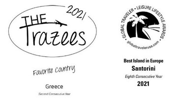 Σάρωσαν τα αμερικάνικα τουριστικά βραβεία FXExpress 2021 Awards Ελλάδα και Σαντορίνη
