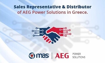 MAS Α.Ε: Ανέλαβε την αντιπροσωπεία των προϊόντων της AEG Power Solutions στην Ελλάδα