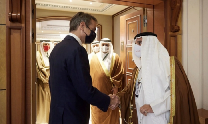Κυρ. Μητσοτάκης: Συνάντηση με τον πρωθυπουργό του Μπαχρέιν - Στο επίκεντρο τουρισμός και επενδύσεις