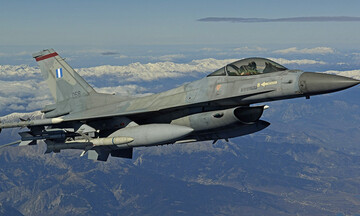 Η ανακοίνωση του ΓΕΑ για το ατύχημα με το F-16 Block 52 στην Ανδραβίδα