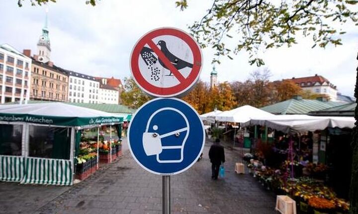 Γερμανία - κορωνοϊός: Σε γενικό lockdown η Βαυαρία - Κλειστά μπαρ, κλαμπ και υπαίθριες αγορές