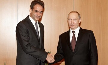 Ευχές Πούτιν σε Μητσοτάκη: Ελπίδες για τη συνέχιση της αμοιβαίας επωφελούς ελληνορωσικής συνεργασίας