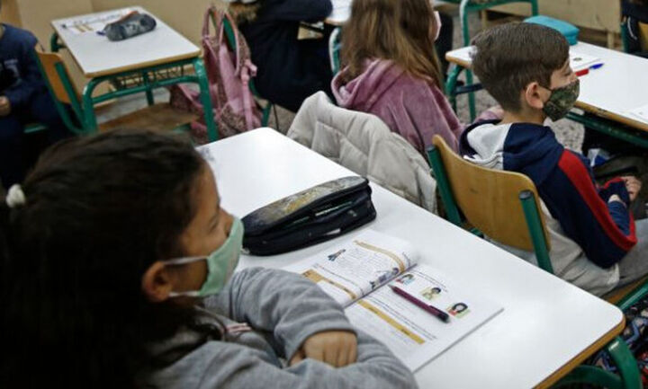 Hλικίας 4-18 ετών το 18% του συνόλου των κρουσμάτων covid