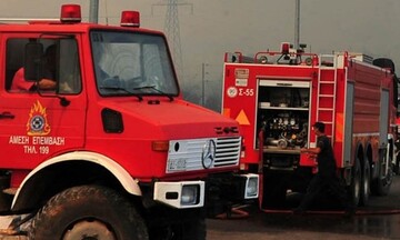 Φωτιά στο κέντρο της Ξάνθης- Μεγάλη κινητοποίηση της Πυροσβεστικής