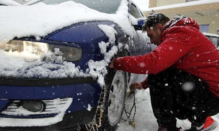 Οδήγηση σε συνθήκες παγετού ή χιονόπτωσης και προετοιμασία πριν την μετακίνηση