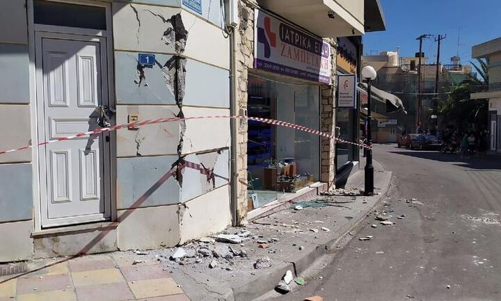 Πρώτη πληρωμή προκαταβολής στις σεισμόπληκτες επιχειρήσεις της Κρήτη