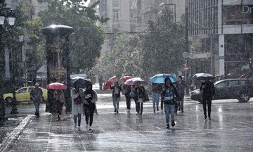 Έκτακτο δελτίο επιδείνωσης καιρού από την ΕΜΥ - Έρχεται κακοκαιρία με βροχές, ανέμους και χιόνια