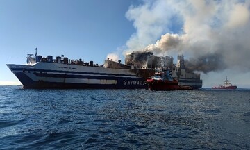 Νέα επιχείρηση εντοπισμού αγνοουμένων από την ΕΜΑΚ στο «Euroferry Olympia»