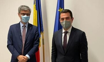 Συνάντηση Σκρέκα - Popescu για τη ενίσχυση της περιφερειακής ενεργειακής ασφάλειας 
