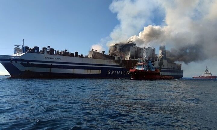Τέσσερις νεκροί εντοπίστηκαν στο πλοίο Euroferry Olympia