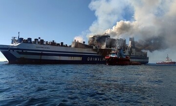 Τέσσερις νεκροί εντοπίστηκαν στο πλοίο Euroferry Olympia