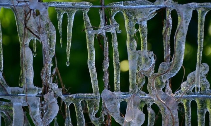 Ισχυρός παγετός το πρωί, με τη θερμοκρασία έως τους -9,2 βαθμούς
