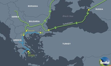 ΔΕΣΦΑ: Η Ελλάδα δεν εφοδιάζεται φυσικό αέριο μέσω Ουκρανίας αλλά μέσω Turkstream