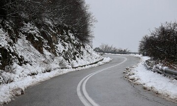Κυκλοφοριακές ρυθμίσεις στην Αττική λόγω της χιονόπτωσης