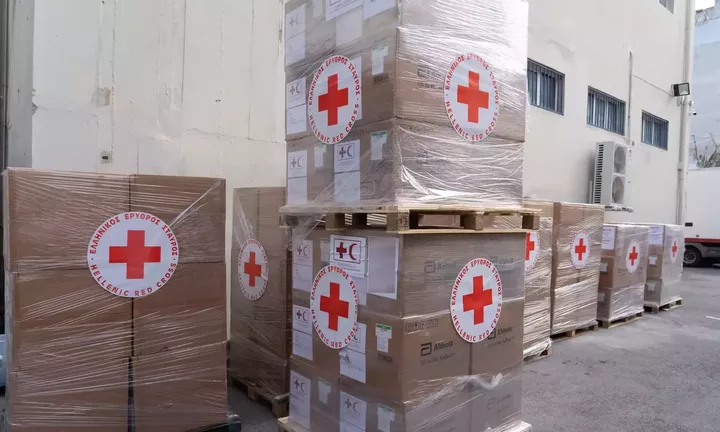 Ο Ελληνικός Ερυθρός Σταυρός στέλνει 40 τόνους ανθρωπιστικής βοήθειας στην Ουκρανία