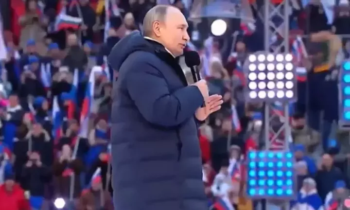 Η Ρωσική κρατική τηλεόραση έκοψε ομιλία του Πούτιν στον «αέρα»