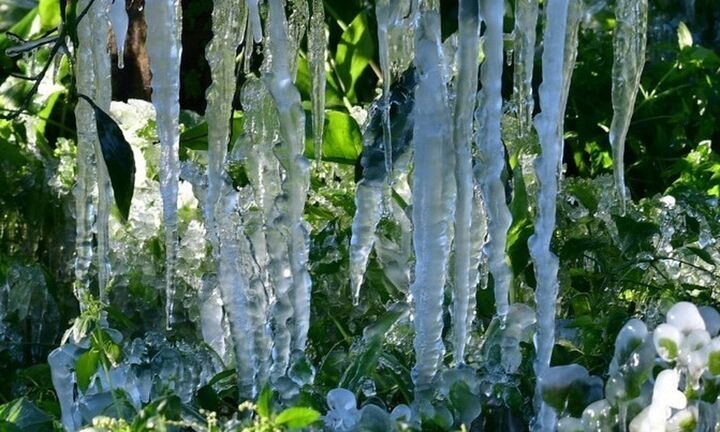 Ισχυρός παγετός και θερμοκρασίες έως τους -9,3 βαθμούς στη Β.Ελλάδα
