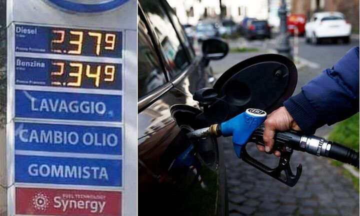 Οι Ιταλοί ξόδεψαν 9 δις ευρώ περισσότερα σε καύσιμα για τα αυτοκίνητά τους το τελευταίο εξάμηνο