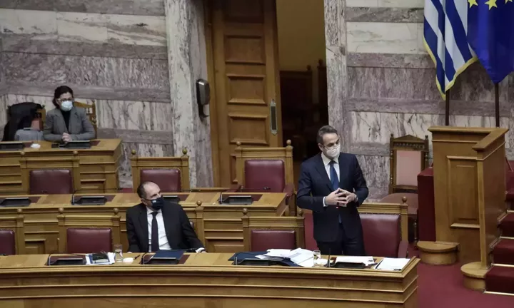 Δείτε live: Η ομιλία του Κυρ. Μητσοτάκη στη Βουλή για το ν/σχ «Δουλειές Ξανά»