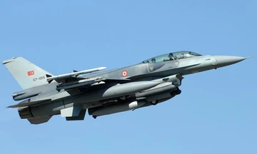 Νέα υπερπτήση τουρκικού F-16 πάνω απ' τη Ζουράφα