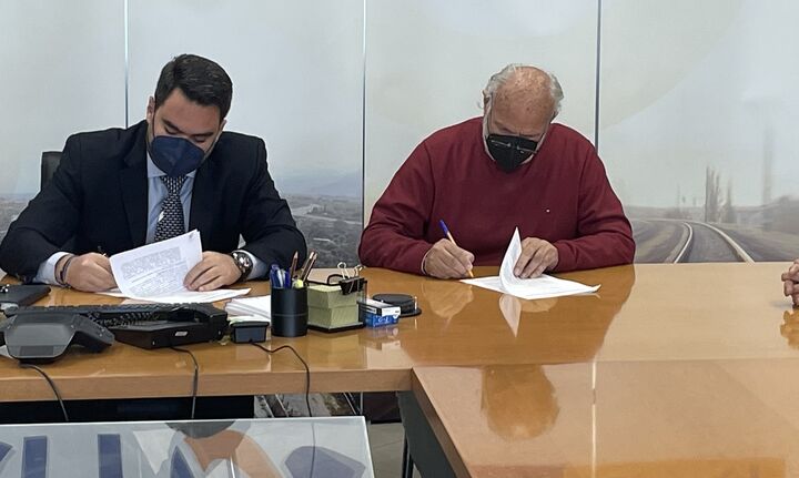 Στην Ιντρακάτ έργα της σιδηροδρομικής γραμμής Λάρισας - Βόλου