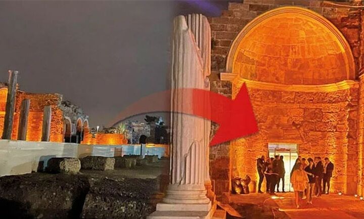 Τουρκία: Νέα βεβήλωση ελληνικού μνημείου - Μετέτρεψαν το Ναό της Αθηνάς στην Αττάλεια... σε μπαρ