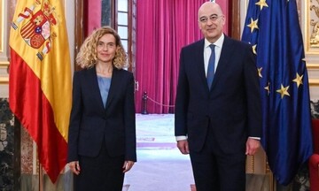   Συνάντηση Ν. Δένδια με την πρόεδρο του Κογκρέσου των Αντιπροσώπων της Ισπανίας