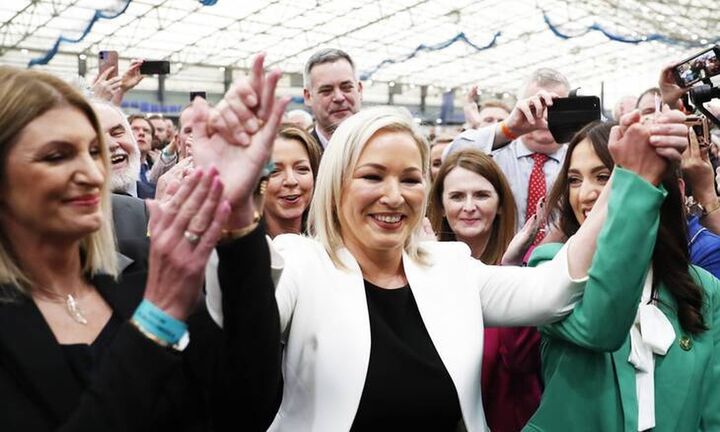 Σιν Φέιν: Πέτυχε ιστορική νίκη στις εκλογές και θέτει ζήτημα δημιουργίας ενιαίας Ιρλανδίας