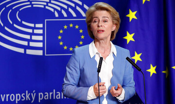 Υπέρ της εγκατάλειψης του κανόνα της ομοφωνίας των 27 χωρών μελών της ΕΕ η Φον ντερ Λάιεν