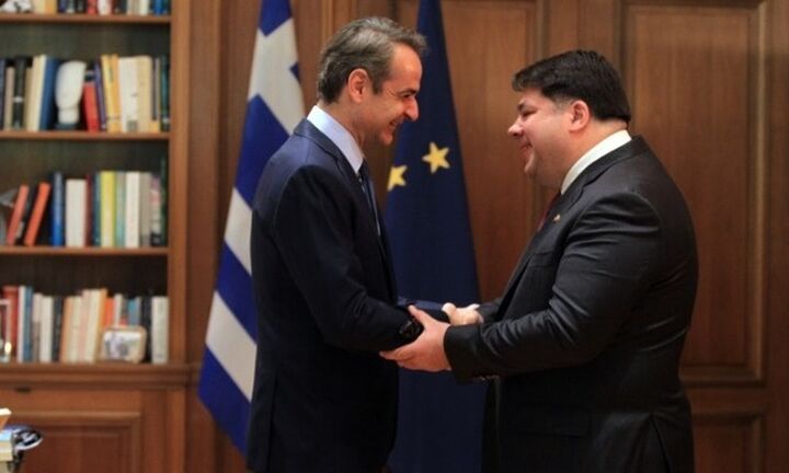 Συνάντηση του Κυρ. Μητσοτάκη με τον νέο πρέσβη των ΗΠΑ