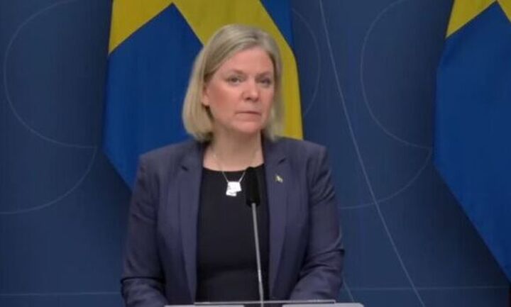Η Σουηδία ανακοίνωσε επίσημα την υποβολή αιτήματος για την ένταξή της στο ΝΑΤΟ