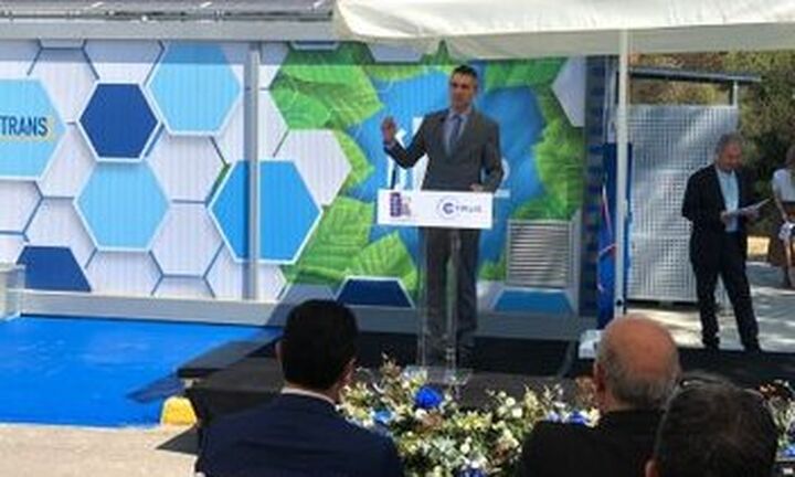 Εγκαινιάστηκε το πρώτο ολοκληρωμένο σύστημα υδρογονοκίνητων οχημάτων στην Ελλάδα
